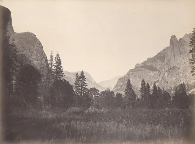 Up Yosemite Valley from Mariposa Trail